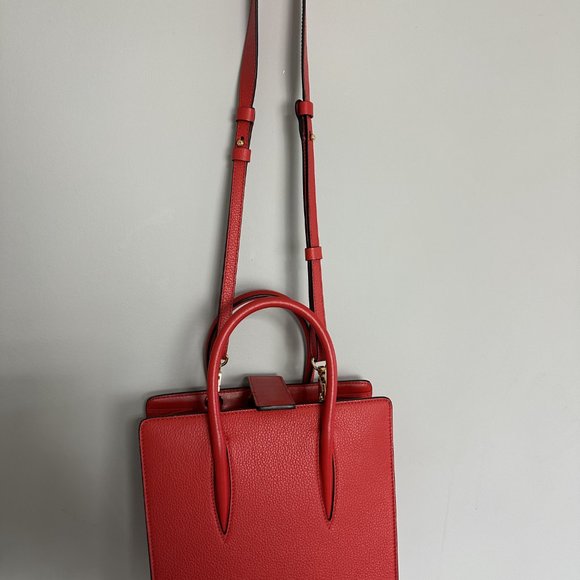 Red Christian Louboutin Purse 8.2 inches deep | 3.2 inches wide - Picture 5 of 15